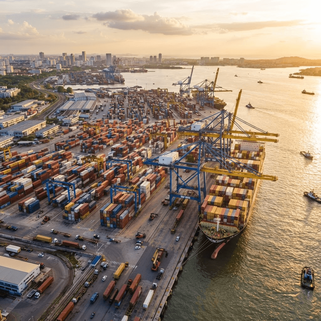 Worldwide shipment, handled end to end